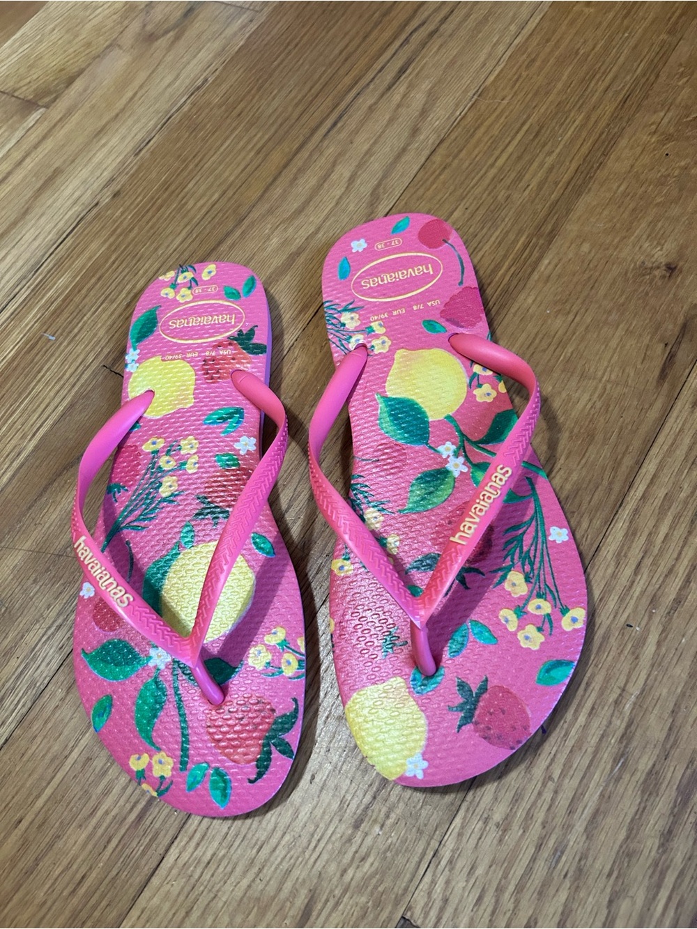 Havanaias Slim Summer Bliss 7/8 EU 38-39 Flip Flop Sandal Beach Resort Womens